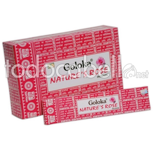 Goloka Nature's Rose Incense 15g