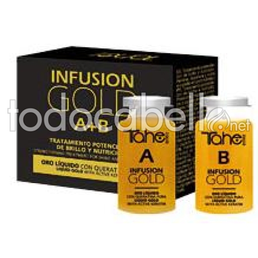 Tahe Infusion Gold A + B Shine Booster Treatment 2x10ml.