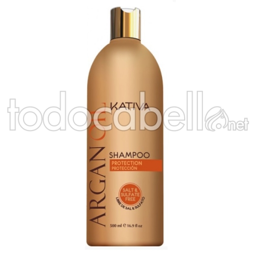 Kativa Argan Oil Shampoo Without Salt 500ml