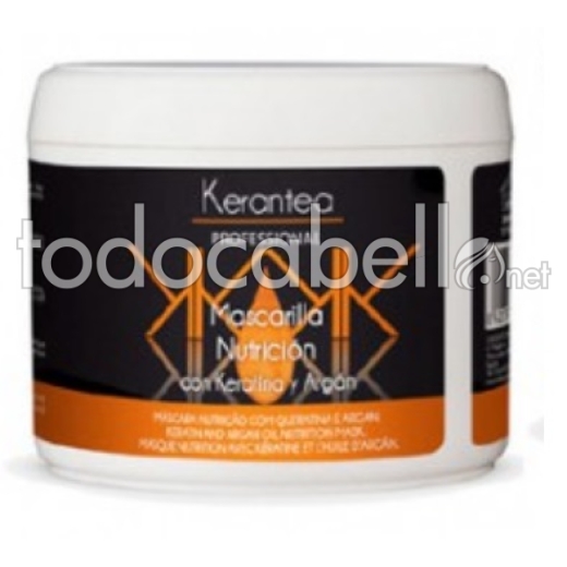 Kerantea Nutrition Mask with Keratin and Argan 500ml