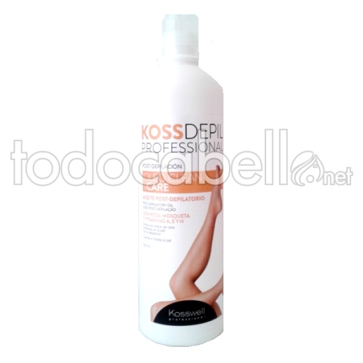 Kossdepil Post Depilatory Oil with Rosehip 500ml.