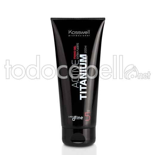Kosswell Active Titanium Fixing Extra Strong Gel 200ml