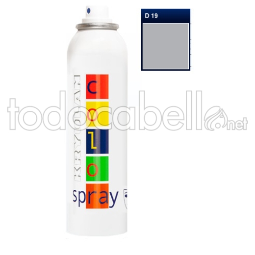 Kryolan Color Spray Fantasy D19 Grey 150ml
