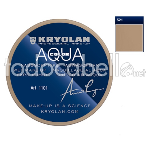 Kryolan Aquacolor 521 8ml Water and body make-up ref: 1101