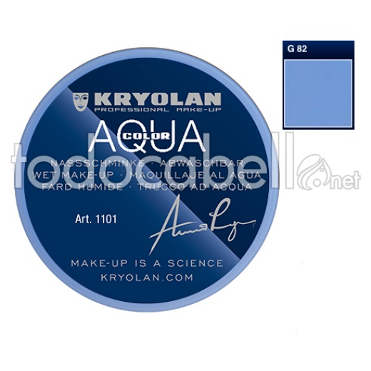 Kryolan Aquacolor G82 8ml Water and body make-up ref: 1101