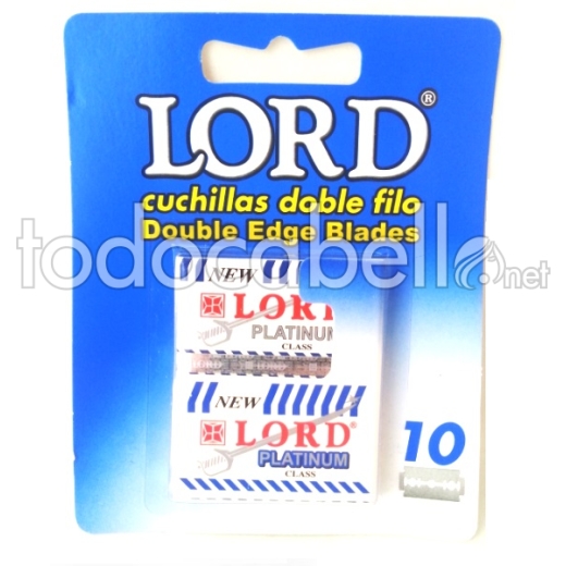 Blister blades double edged Lord 10 blades ref: L101M