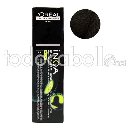 L'Oreal Tint INOA 5,3 Light Brown Gold 60g "WITHOUT AMMONIA"