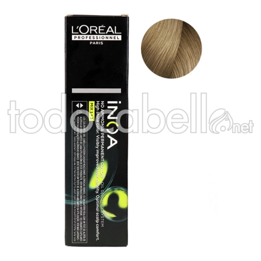 L'Oreal Tint INOA 9 Very Light Blonde 60g "WITHOUT AMMONIA"