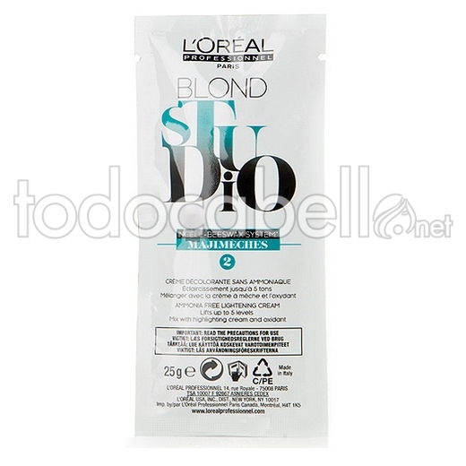 L'Oreal Studio Blond Majimeches 2 decolorate cream without ammonia on 25g