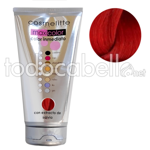 Cosmelitte Maxicolor.  Immediate Color Red 200ml.