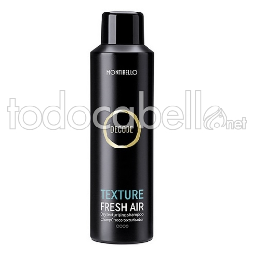 Montibello Decode.  Texture Fresh Air.  200ml texturizing dry shampoo