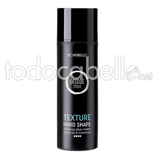 Montibello Decode Men.  Texture Hard Shape.  Modeling Glue Cream 150ml