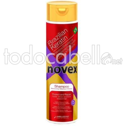Novex Brazilian Keratin Shampoo for damaged hair 300ml