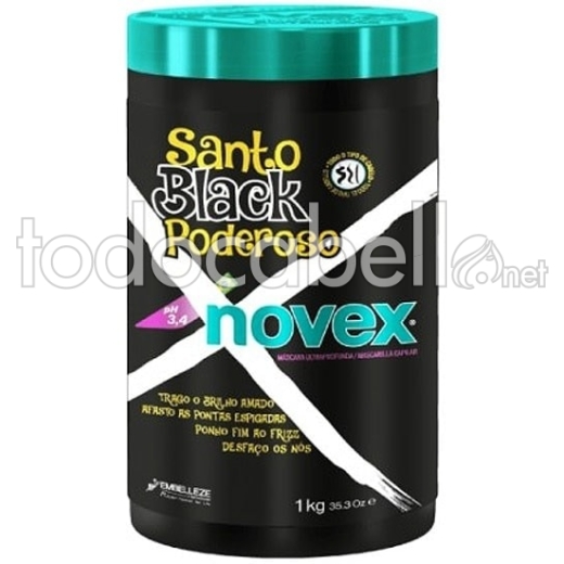 Novex Santo Black Poderoso Mask 1000ml