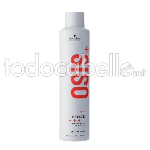 Schwarzkopf NEW Osis + Freeze Strong fixing lacquer 300ml.