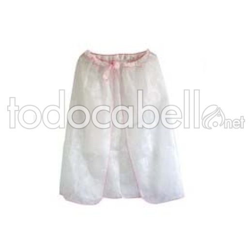 Disposable Pareo TNT 40g Ribete rosa ajustable con cinta