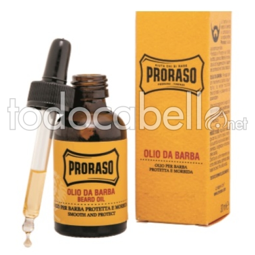 PRORASO Beard oil 30ml ref: M00166