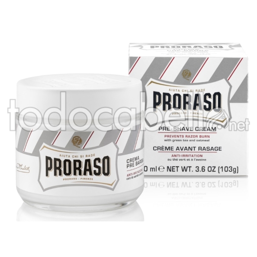 PRORASO Pre-Shave Anti-Irritation Cream Sensitive Skins 100ml ref: M00003