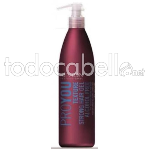 Revlon Proyou Texture Strong Hair Gel.  Alcohol-free extreme gel 350ml.