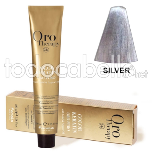 Fanola Tinte Oro Therapy "Without Ammonia" Silver 100ml