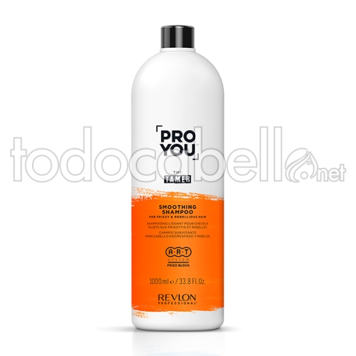 Revlon PROYOU The Tamer Smoothing shampoo. Frizzy hair 1000ml