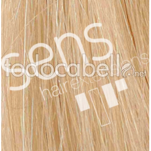 Extensions Keratin flat 55cm color nº 25 Extra Light Blonde.  Package 25uds