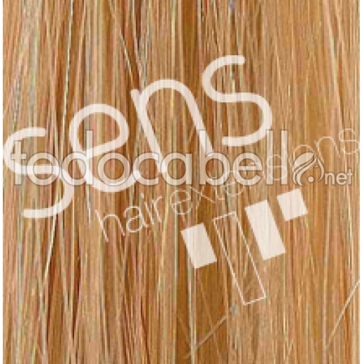 Extensions Keratin flat 55cm color nº 22 / 9Rubio Extraclaro Clear Blonde.  Package 25uds