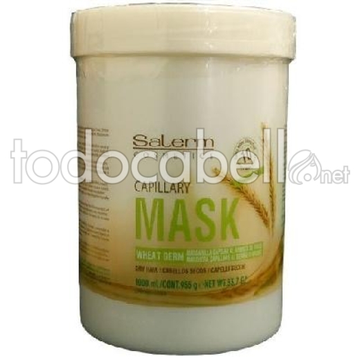 Salerm Hair Mask to the Wheat Germ.  Dry hair 1000ml.