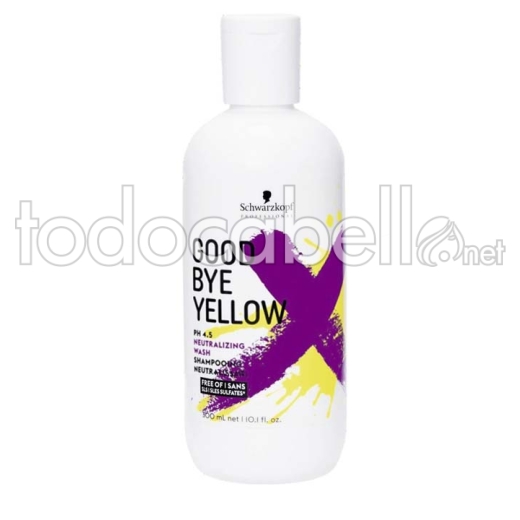 Schwarzkopf Good Bye Yellow Neutralizing Shampoo 300ml