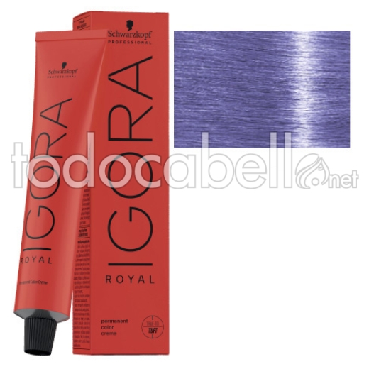 Schwarzkopf Tint Igora Royal 9,5-29 Lavanda Pastel Toner + Oxygenated