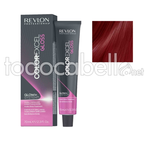 Revlon Tinte Revlonissimo Color Excel Gloss  6.660 Ruby Fire 70 ml