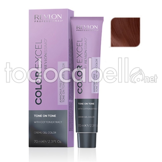 Revlon Dye Revlonissimo Color Excel 5.40 Light Brown Intense Copper 70ml