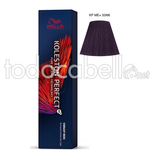 Wella Koleston Perfect Vibrant Reds 33/66 Dark intense intense violet chestnut 60ml