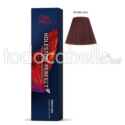 Wella Koleston Perfect Vibrant Reds 6/41 Blond dark coppery ash 60ml