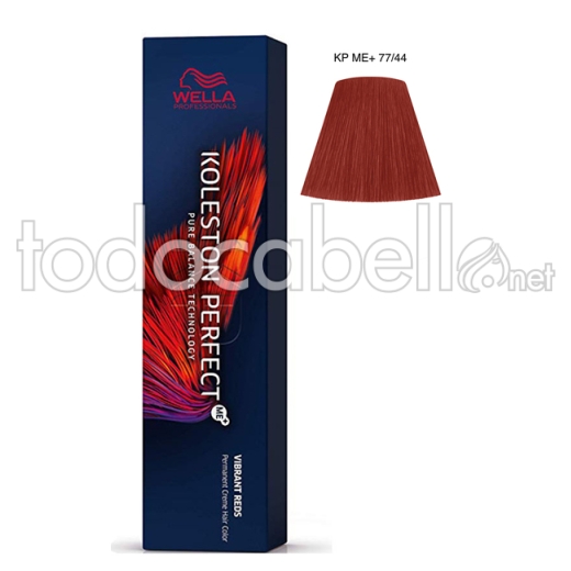 Wella Koleston Perfect Vibrant Reds 77/44 Blond medium intense intense copper 60ml
