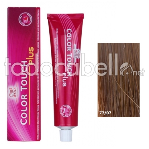 Wella TINT Color Touch PLUS 77/07 Blonde Medium Natural Brown 60ml