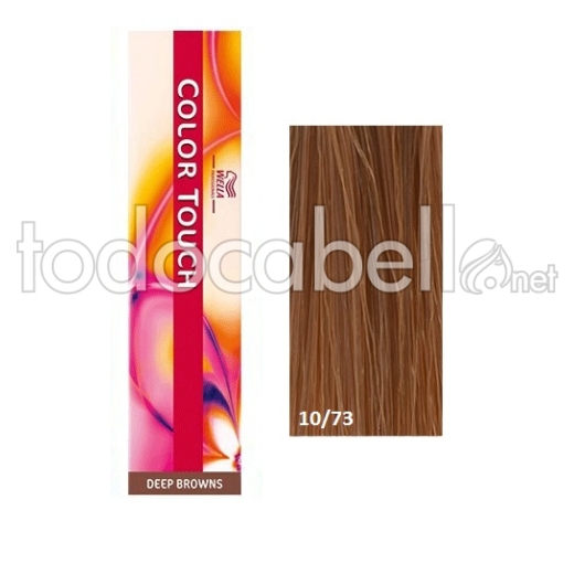 Wella TINT COLOR TOUCH 10/73 Blonde Super Bright Brown Golden 60ml