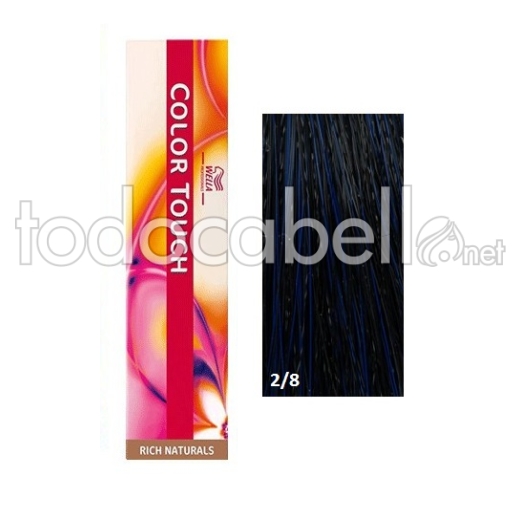 Wella TINT COLOR TOUCH 2/8 Black Bluish 60ml