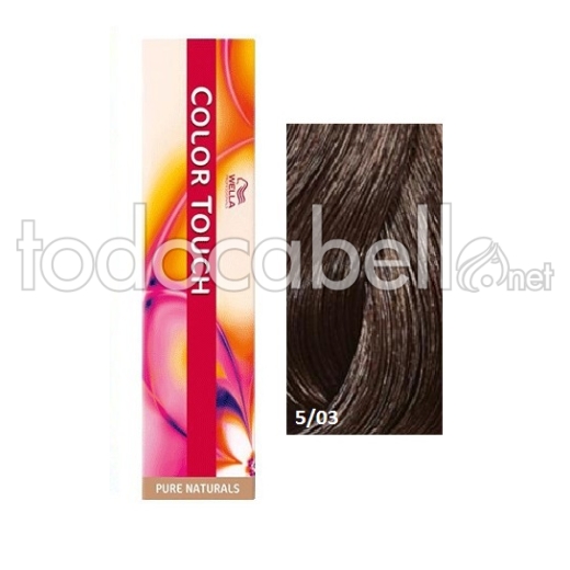 Wella TINT COLOR TOUCH 5/03 Light Brown Natural 60ml