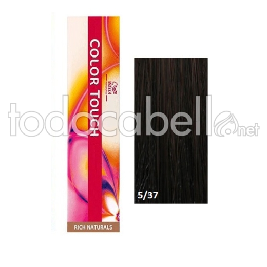 Wella TINT COLOR TOUCH 5/37 Light Brown Gold Brown 60ml