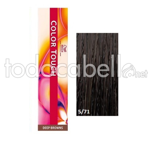 Wella Tint Color Touch 5/71 Light Brown Maron Ash 60ml