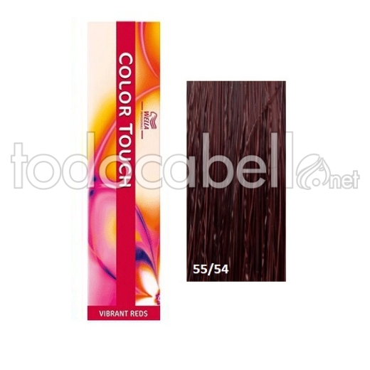 Wella COLOR TOUCH P5 55/54 Light Brown Intense Cobalt Mahogany 60ml