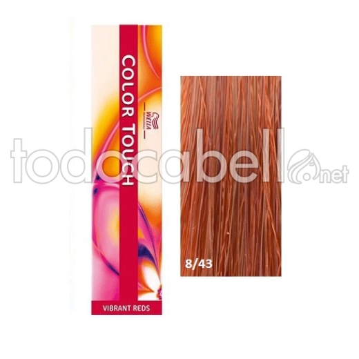 Wella TINT COLOR TOUCH 8/43 Light Blonde Ruby Gold 60ml
