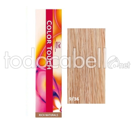 Wella TINT COLOR TOUCH 9/36 Very Clear Golden Blonde Violet 60ml