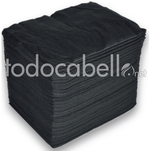 Disposable Cellulose black Towels 40x80cm Paquete 100uds