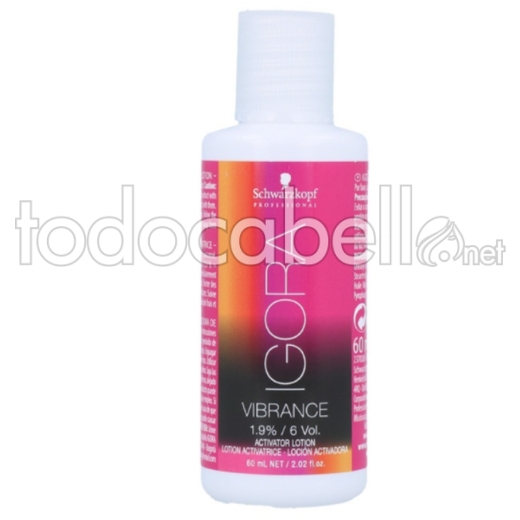 Schwarzkopf Oxygenated Vibrance 4% 13vol  Traction Activating Lotion 60ml.