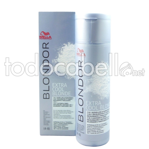Wella Blonder Extra Cool Blonde Powder Discoloration 150g
