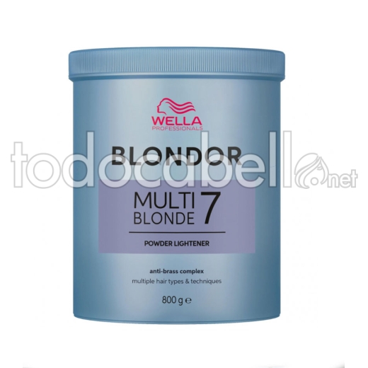 Wella Blondor Multi Blonde 7 Powder Discoloration 800g.