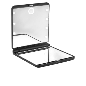 Beter Mirror Ohh! Light Touch Double Folding With Led Light ref black