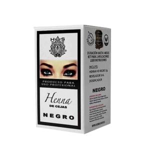 Black Eyebrow Henna HS Kit